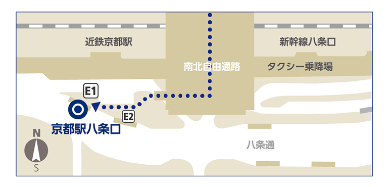 京都駅八条口